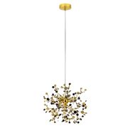 L1P721132 Подвес EXTRA 3х5W(led) G9 (721132+ 572102) ЗОЛОТО