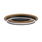 723017 Люстра LODI LED 25W 2000LM ЧЕРНЫЙ/ДЕРЕВО 3000K