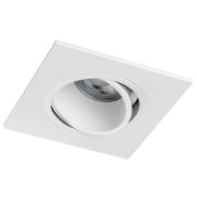012616 Рамка (светильник) PVC д/LED-модулей 941хх и LED-ламп D50мм SINGO QUAD БЕЛЫЙ