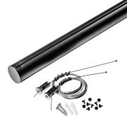 508927 Штанга крепежная 2м д/тканевого трека д/светильников 208ххх NOVE ЧЕРНЫЙ