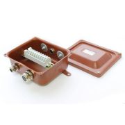 Коробка КЗНС-08 УХЛ1.5 IP65 латун. сальники ГОФРОМАТИК zeta30314