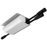 Модерн v2.0 2 130мм (18Вт/м) 24В DC 1 пикс. RGBW DMX CRI80 4000К Опал (Профиль, козырек, транзитное штепсельное соединение)