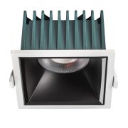 385237 Светильник CICLONE QUAD 12W LED 923LM 36G БЕЛЫЙ/ЧЕРНЫЙ 3000K IP65