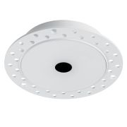 074206-02 Рамка скрытого монтажа плоская д/светильников 0742х6 (D85) SPIRA БЕЛЫЙ