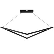 739297 Люстра PALLA 32W LED 1280LM ЧЕРНЫЙ 3000K