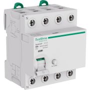 Выключатель дифференциального тока 4п 40А 300мА тип AC Systeme9 400В SE S9R14440