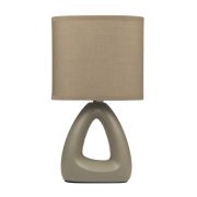 Светильник настольный JH2-01-gn E14 IP20 170х100х300мм керамика; ткань; PVC-пластик зел. JazzWay 5062283