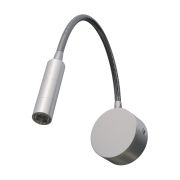 200134 Бра OMEGA LED 3W 145LM G АЛЮМИНИЙ 3000K