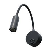 200247 Бра OMEGA LED 3W 155LM G ЧЕРНЫЙ 4000K