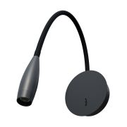 200337 Бра OMEGA LED 3W 160LM G ЧЕРНЫЙ 3000K