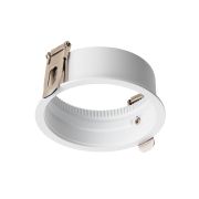 075206 Рамка встраиваемая круглая 1x STELLA к 075xxх БЕЛЫЙ МАТОВЫЙ