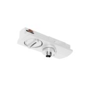 592006-SS Адаптер супертонкий д/трековых светильников CANNO 30412X, 30420X, 30430X, 30440X д/трековой системы BARRA БЕЛЫЙ