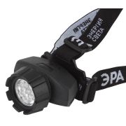 Фонарь GB-602 налобный 7хLED 3хAAA 4 реж. черн. блист. ЭРА Б0031382