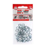 Гайка шестигранная М6 DIN 934 цинк. (пакет) (уп.40шт) Tech-Krep/Zitar 103025