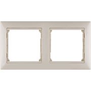 Рамка 2-м Valena горизонт. сл. кость IEK 774352