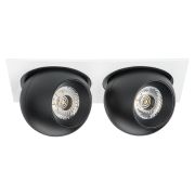 i5267474 Светильник INTERO LED 9W*2 850LM*2 24G БЕЛЫЙ/ЧЕРНЫЙ 4000K (217526+217074+217074)