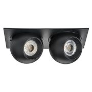 i5277272 Светильник INTERO LED 9W*2 850LM*2 24G ЧЕРНЫЙ 3000K (217527+217072+217072)