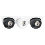 i536746474 Светильник INTERO LED 9W*3 850LM*3 24G БЕЛЫЙ/ЧЕРНЫЙ 4000K (217536+217074+217064+217074)