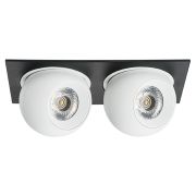 i5276262 Светильник INTERO LED 9W*2 850LM*2 24G ЧЕРНЫЙ/БЕЛЫЙ 3000K (217527+217062+217062)