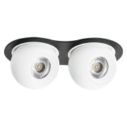 i6276262 Светильник INTERO LED 9W*2 850LM*2 24G ЧЕРНЫЙ/БЕЛЫЙ 3000K (217627+217062+217062)
