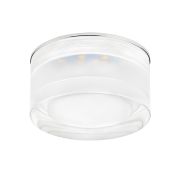 070234 Светильник ARTICO CYL LED 5W 400LM ХРОМ/ПРОЗРАЧНЫЙ/МАТОВЫЙ 4000K
