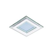 212040 Светильник ACRI QUA LED 6W 480LM БЕЛЫЙ/ПРОЗРАЧНЫЙ 4000K