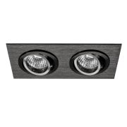 011622 Светильник SINGO X2 MR16/HP16 ЧЕРНЫЙ