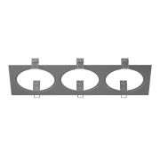 217839 Рамка INTERO 111 Triple QUADRO СЕРЫЙ