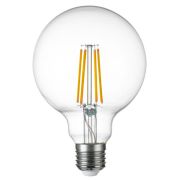 933104 Лампа энергосберегающая LED FILAMENT 220V G95 E27 8W=80W 720LM 360G CL 4000K 30000H