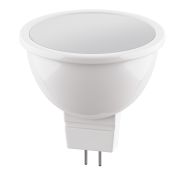 940214 ЛАМПА энергосберегающая LED 220V MR16 G5.3 6.5W=60W 325LM 120G FR 4000K 20000H