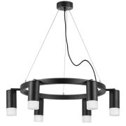 LR0163761 Люстра RULLO 6х50W GU10 ЧЕРНЫЙ (571016+214437-6+202431-6)