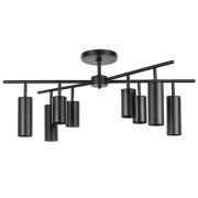 LR728374874 Люстра RULLO 8х50W GU10 ЧЕРНЫЙ (571728+214437-4+214487-4)