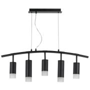 LR7353738721 Люстра RULLO 5х50W GU10 ЧЕРНЫЙ (571735+214437-3+214487-2+202431-5)