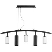 LR735363872 Люстра RULLO 5х50W GU10 ЧЕРНЫЙ/БЕЛЫЙ (571735+214436-3+214487-2)