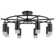 LR7183781 Люстра RULLO 8х50W GU10 ЧЕРНЫЙ (571718+214437-8+202431-8)