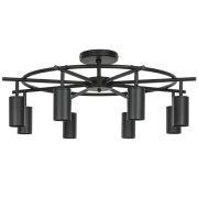 LR718378 Люстра RULLO 8х50W GU10 ЧЕРНЫЙ (571718+214437-8)