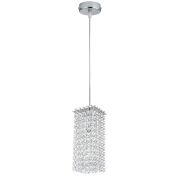 795424 Подвес CRISTALLO 1х40W G9 ХРОМ