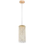 795322 Подвес CRISTALLO 1х40W G9 ЗОЛОТО