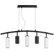 LR735372863 Люстра RULLO 5х50W GU10 ЧЕРНЫЙ/БЕЛЫЙ (571735+214437-2+214486-3)