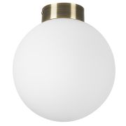 812021 Люстра GLOBO 1х40W E14 antique bronze/white