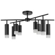 LR7283748741 Люстра RULLO 8х50W GU10 ЧЕРНЫЙ (571728+214437-4+214487-4+202431-8)