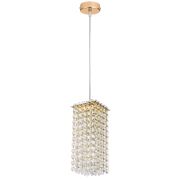 795422 Подвес CRISTALLO 1х40W G9 ЗОЛОТО
