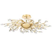 791182 Люстра потолочная ISABELLE 8х40W G9 ЗОЛОТО