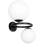 815627 Бра GLOBO 2х40W G9 ЧЕРНЫЙ/БЕЛЫЙ