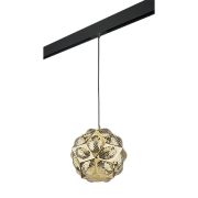 PRO724312 Светильник д/1-фазн трека FERMO 1х40W E27 ЗОЛОТО/ЧЕРНЫЙ (724312+595007)