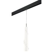 PRO804310 Светильник д/1-фазн трека PETALO 1х40W E14 ХРОМ/БЕЛЫЙ/ЧЕРНЫЙ (804310+595007)