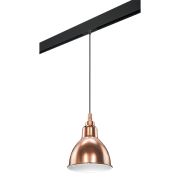 PRO765013 Светильник д/1-фазн трека LOFT 1х40W E14 РОЗОВОЕ ЗОЛОТО/ЧЕРНЫЙ (765013+595007)