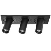 i537272 Светильник INTERO TUBO LED 10W*3 500LM*3 60G ЧЕРНЫЙ 3000K (217537+217272+217272+217272)