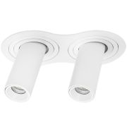 i626262 Светильник INTERO TUBO LED 10W*2 500LM*2 60G БЕЛЫЙ 3000K (217626+217262+217262)