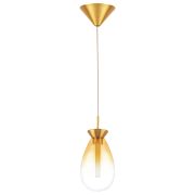 805113 Люстра COLORE LED 1х4W 220LM ЗОЛОТО/ЯНТАРЬ 3000K